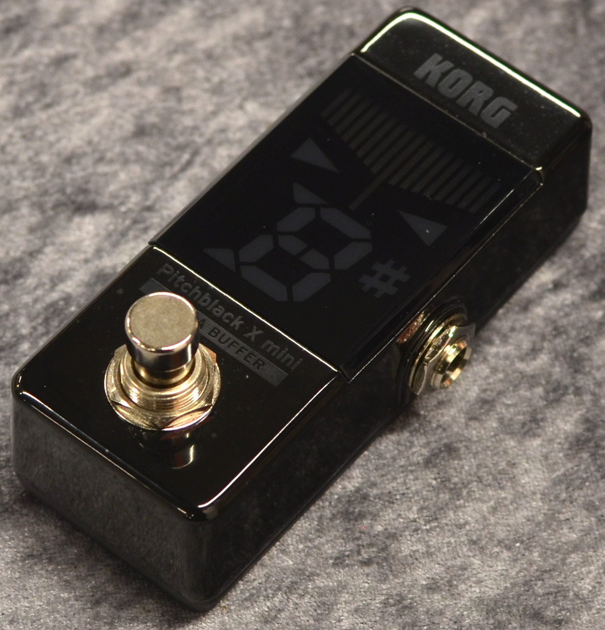 新古品　KORG / Pitchblack X mini ペダルチュー Pitchblack X mini - CHROMATIC PEDAL TUNER | KORG (USA)