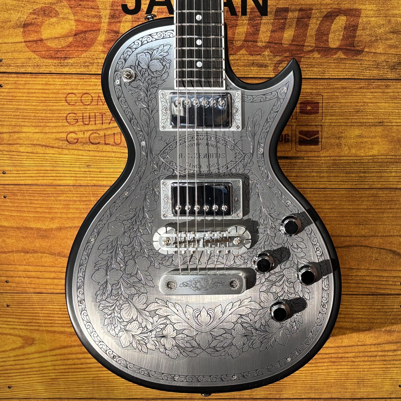 Zemaitis MFG-AC-22 Black #JGA25207 ≒3.94kg【22F仕様定番モデル Zemaitis MFG-AC-22 Black #JGA25207 ≒3.94kg【22F仕様定番モデル