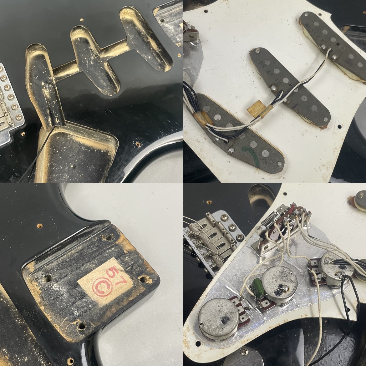 JVシリアル Fender Japan ST57-65 初年度 1982年製 Fender Japan Electric Guitar ST57-65 Mod 1982 JV Serial Grey