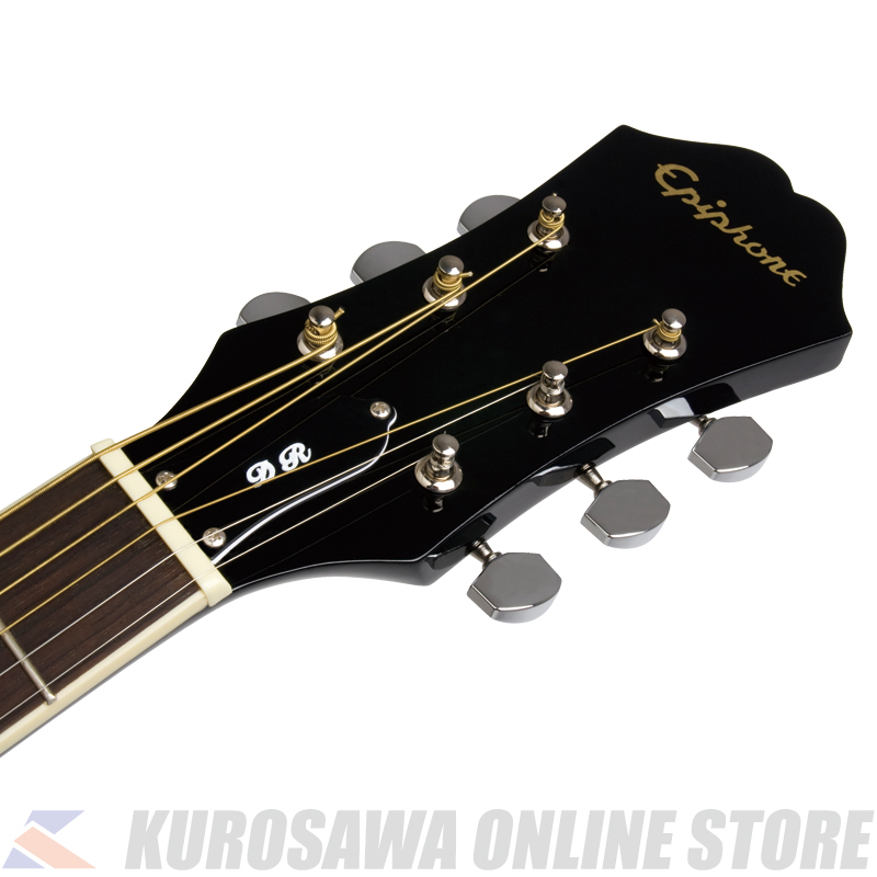 Epiphone Songmaker DR-100 Ebony [EA10EBCH1]【アクセサリーセットプレゼント】【店頭未展示品】【即納可能!】（新品/送料無料）【楽器検索デジマート】