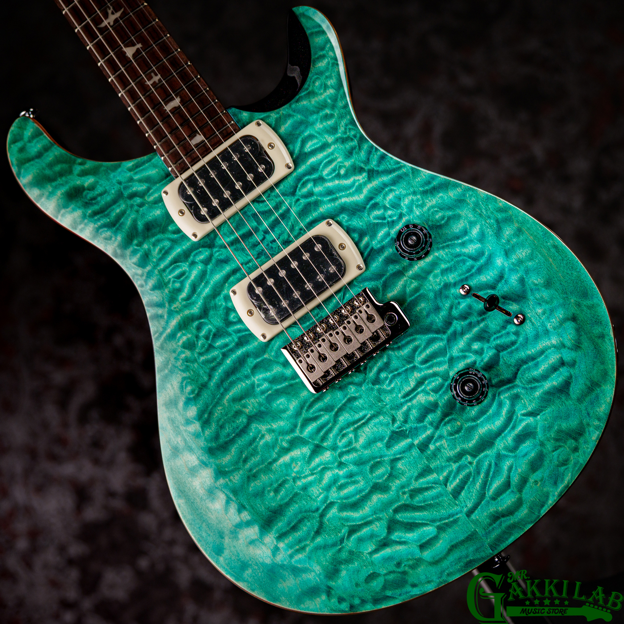 Paul Reed Smith(PRS) SE Custom 24 Quilt Sapphire 【現物画像