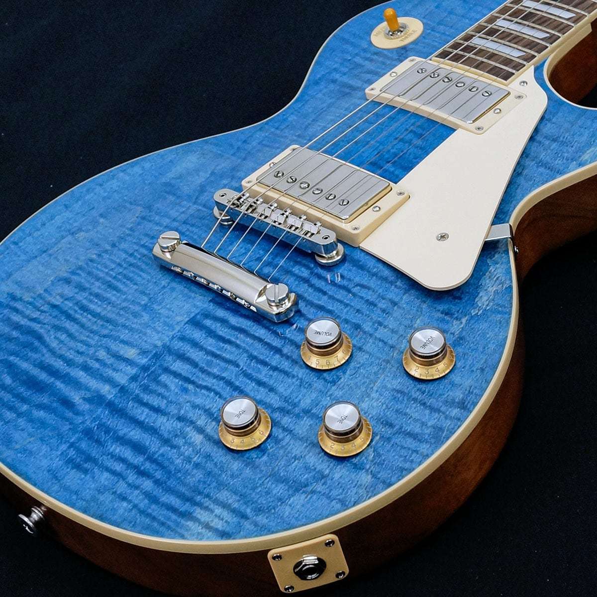 Grote レスポールタイプエレキギター ゴトーペグ/シャーラーピン付 ブルー Gibson Original Collection Les Paulシリーズ エレキギターLes
