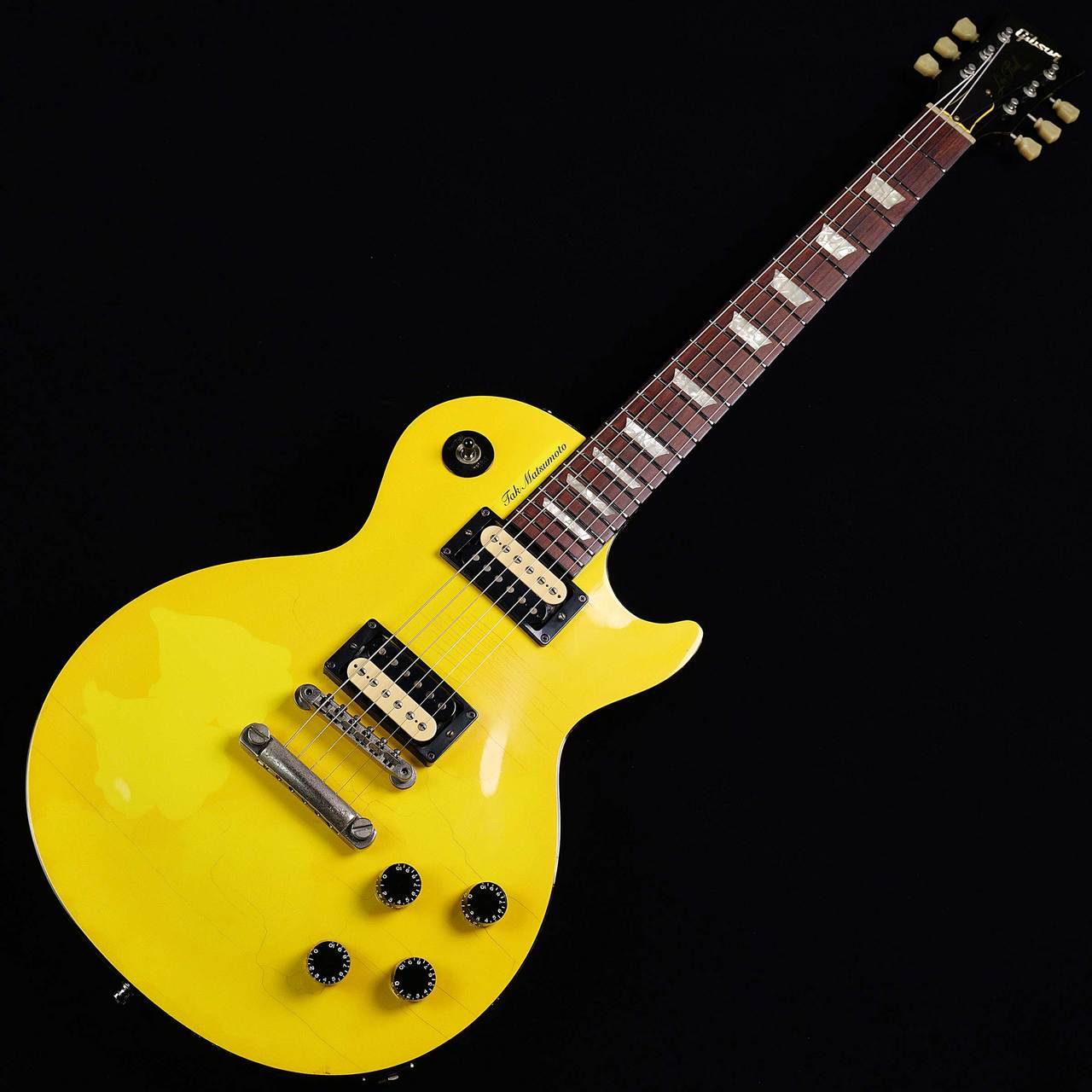 Gibson Tak Matsumoto Les Paul Canary Yellow 1999 【中古