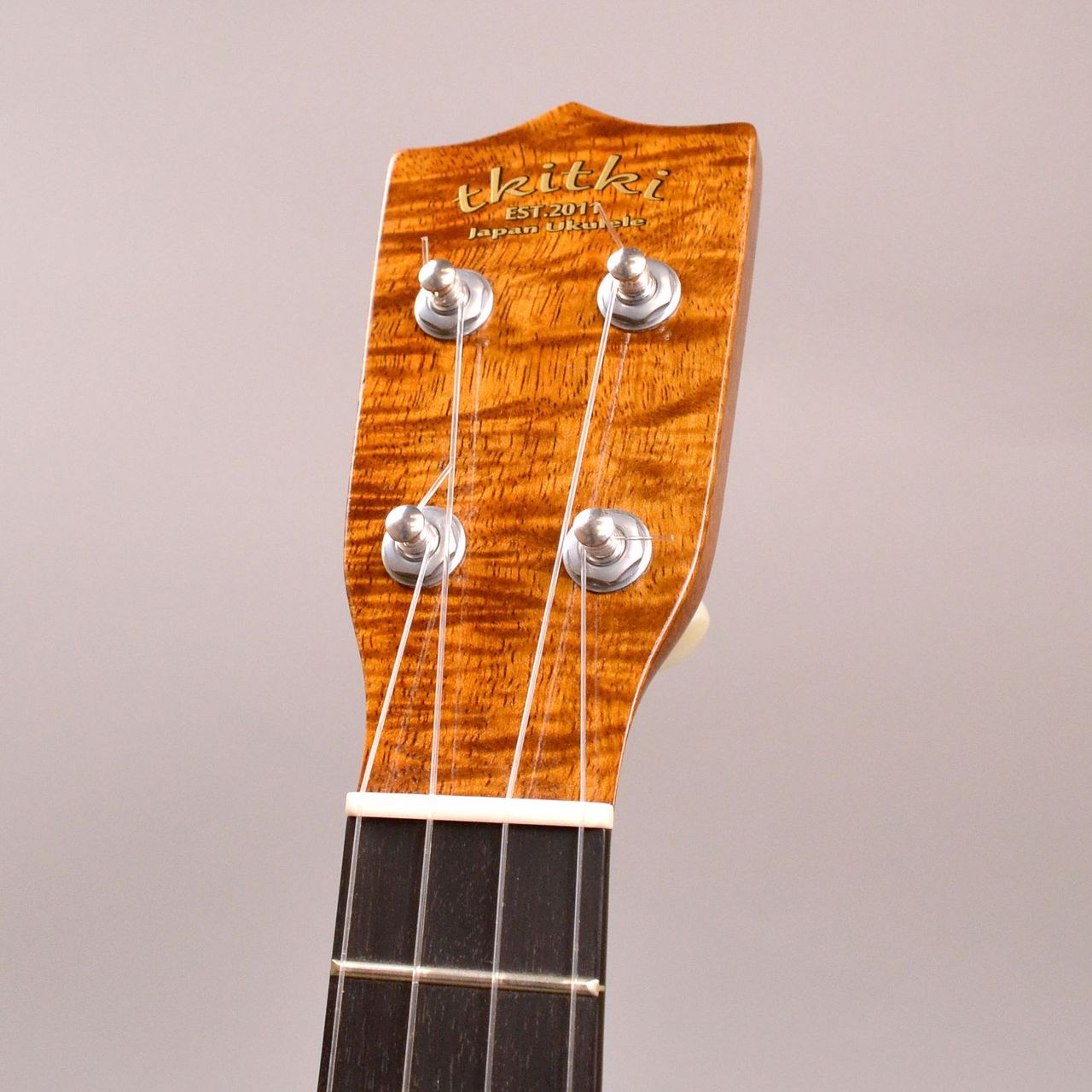 tkitki ukulele HK-S5A E14R #1153 【信州産／ソプラノウクレレ／14F