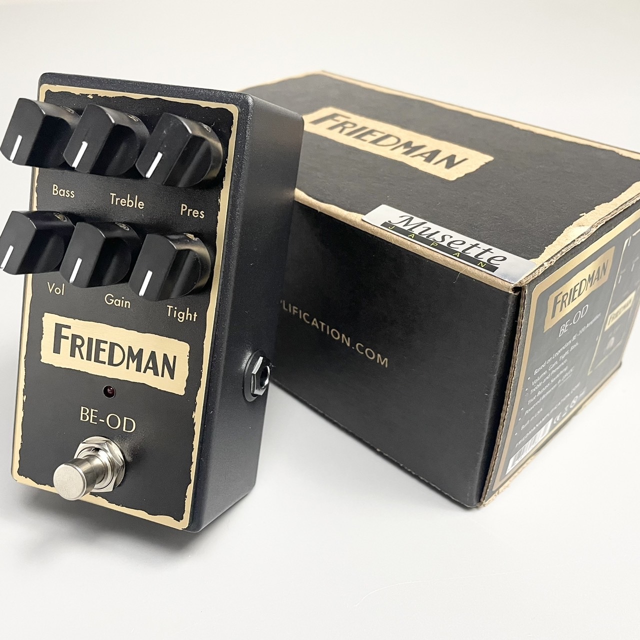 Friedman BE-OD コンパクトエフェクター／オーバードライブ（新品/送料無料）【楽器検索デジマート】