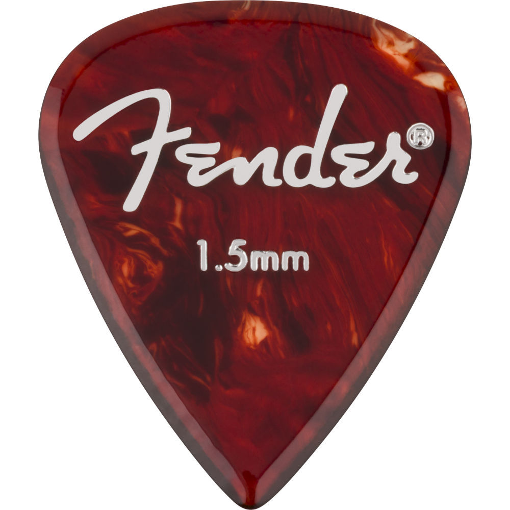 Fender フェンダー Aero Acrylic Picks 6枚入り 1.5mm ギターピック