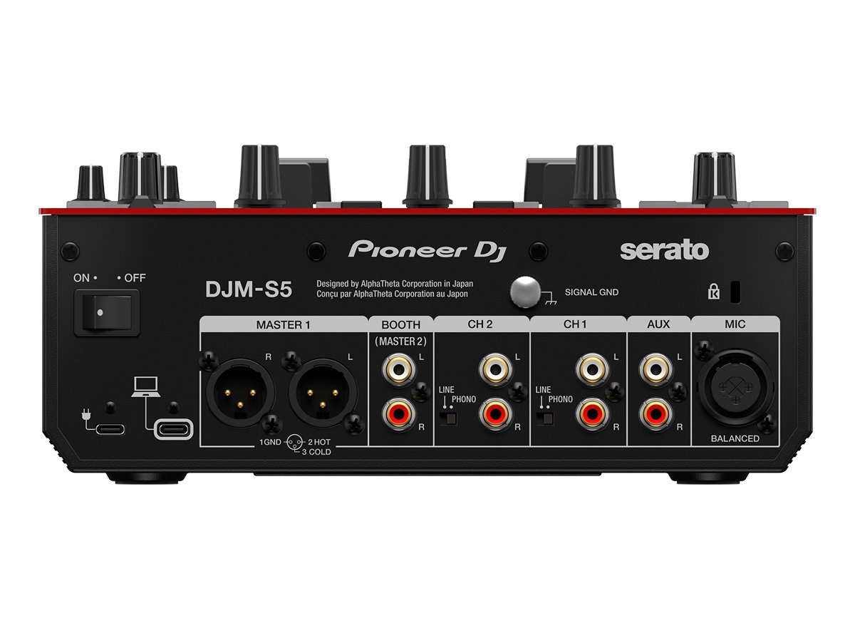 Pioneer Dj DJM-S5 (Gloss red) スクラッチスタイル 2ch DJミキサー【渋谷店】（新品/送料無料）【楽器検索デジマート】