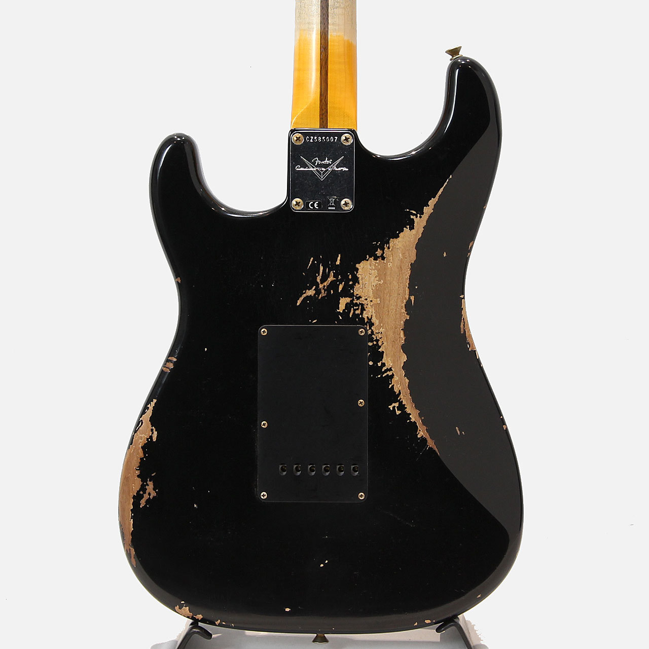 Fender Custom Shop 1960 Dual P90 Stratocaster Heavey Relic Black