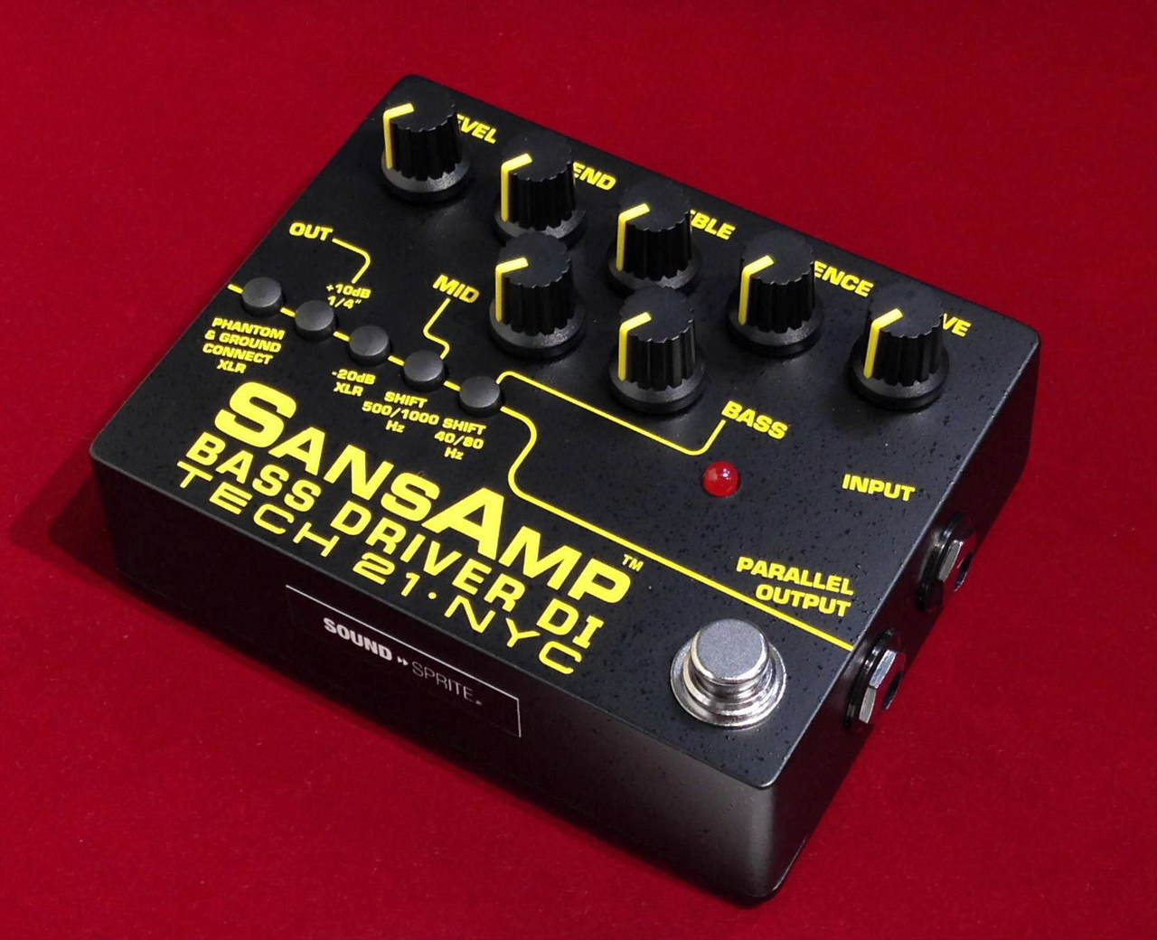 SOUND SPRITE SansAmp BASS DRIVER D.I. Ver.2 Mod 【数量限定で同加工