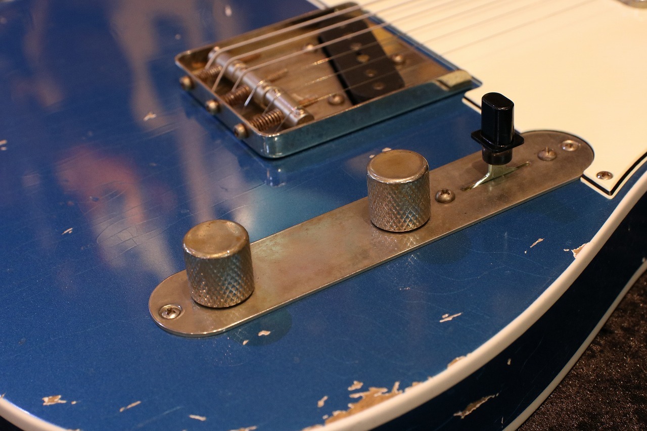 Xotic XTC-1 Lake Placid Blue Medium Aged w/White Binding #4205