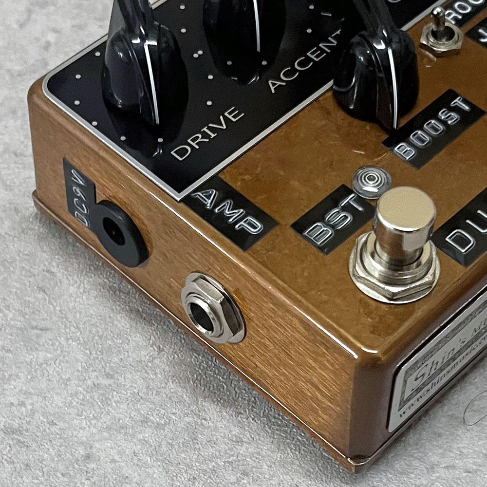 Shin's Music Dumbloid 'B'Boost Lo-Gain Special Canddy Copper / Blk