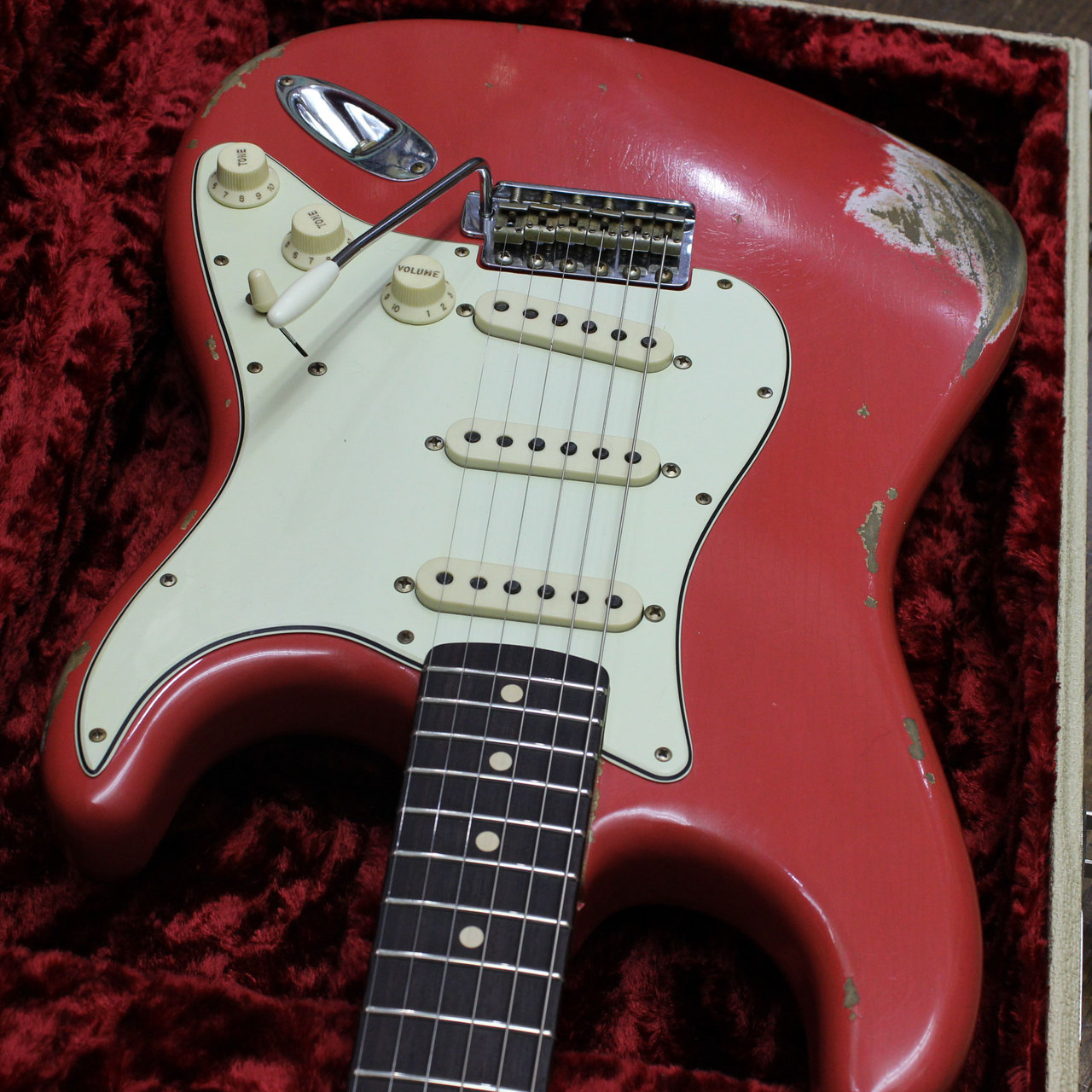 Fender Custom Shop LTD Heavt Relic 1963 Stratocaster Fiesta Red