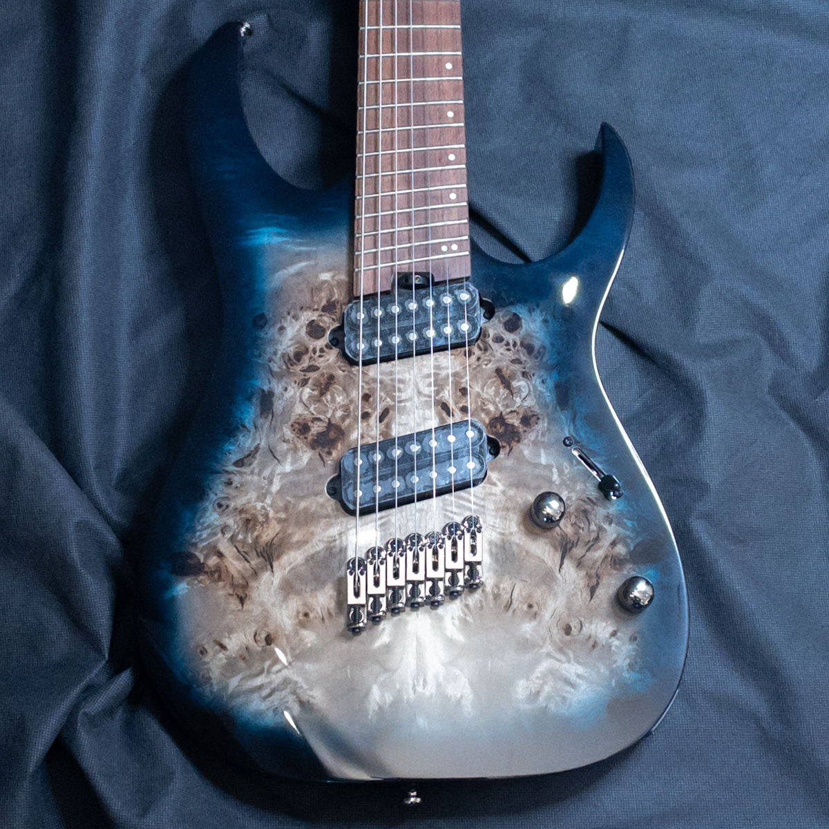 Ibanez RGMS7PB CBS(Cosmic Blue Starburst)（新品特価）【楽器