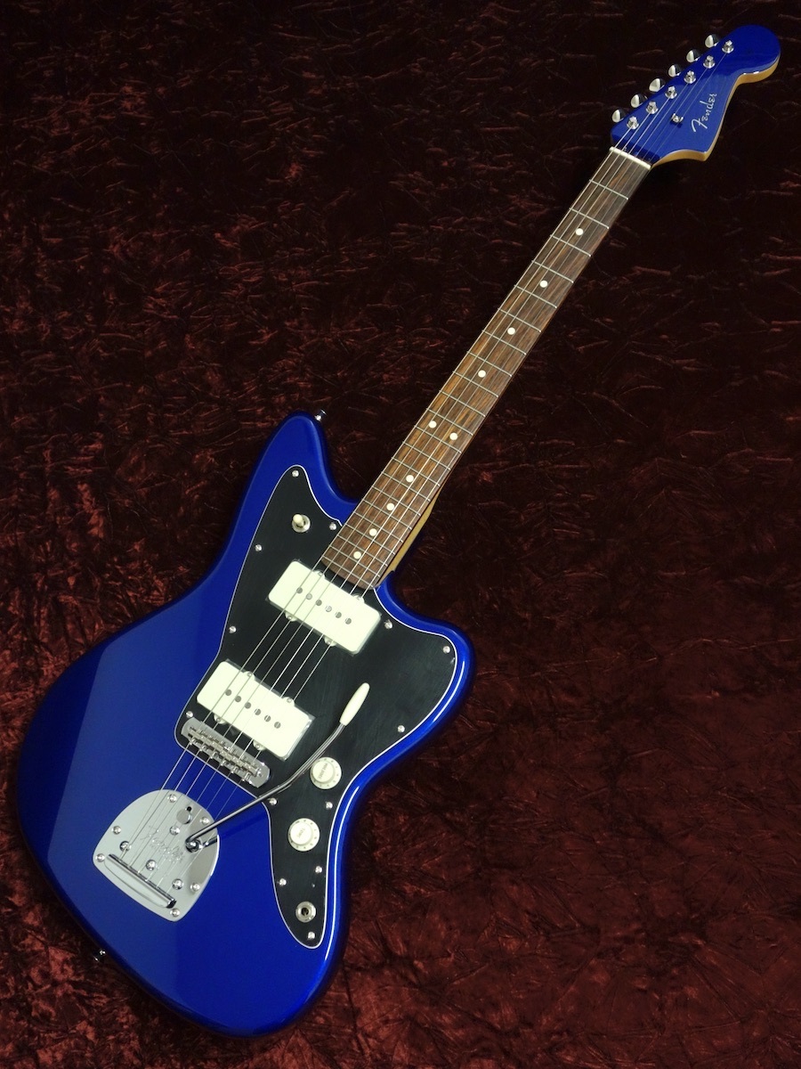 FENDER Fender Made In Japan Hybrid II Jazzmaster RW Deep Ocean Metallic with Matching Head