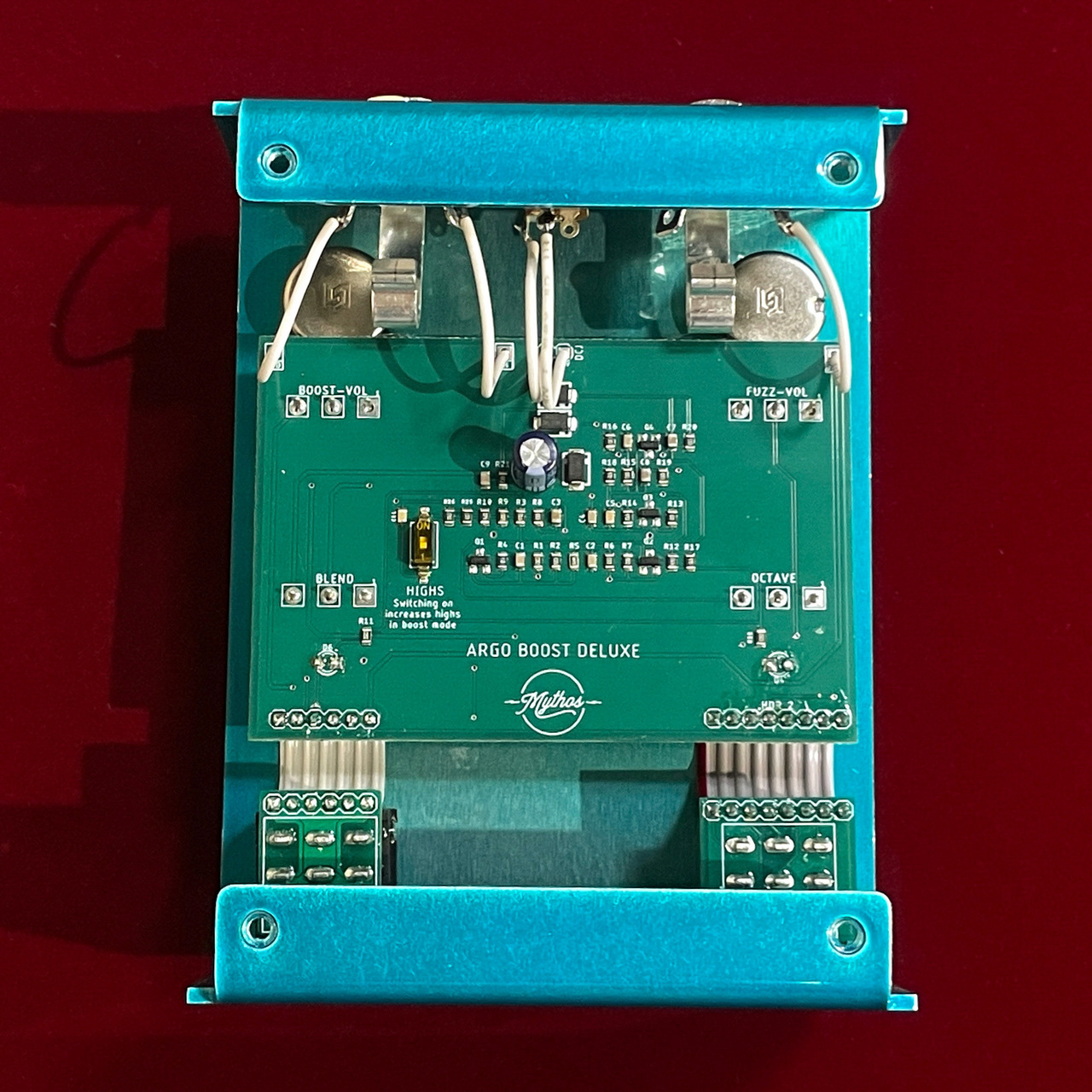 Mythos pedals ARGO オクターブ　ファズ Argo Octave Fuzz – Mythos Pedals