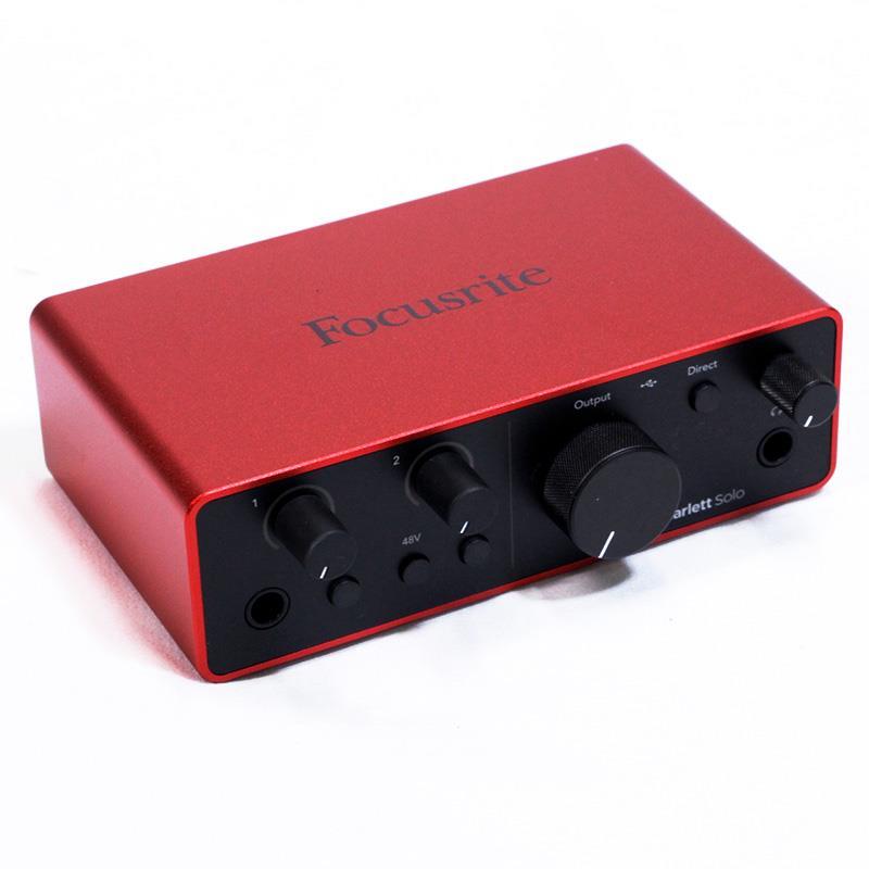 Focusrite 【開封品アウトレット】Scarllett Solo gen4 (2in2out
