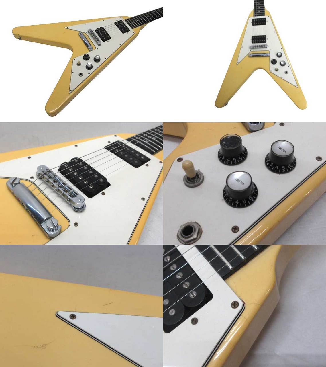 Gibson USA Flying V 67 1967 Reissue CW ( Classic White ) 1995年製 