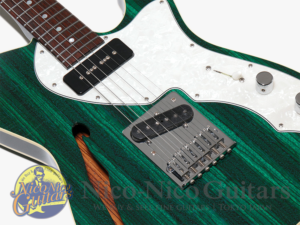 FREEDOM CUSTOM GUITAR RESEARCH 2010 Green Pepper (Trans Green
