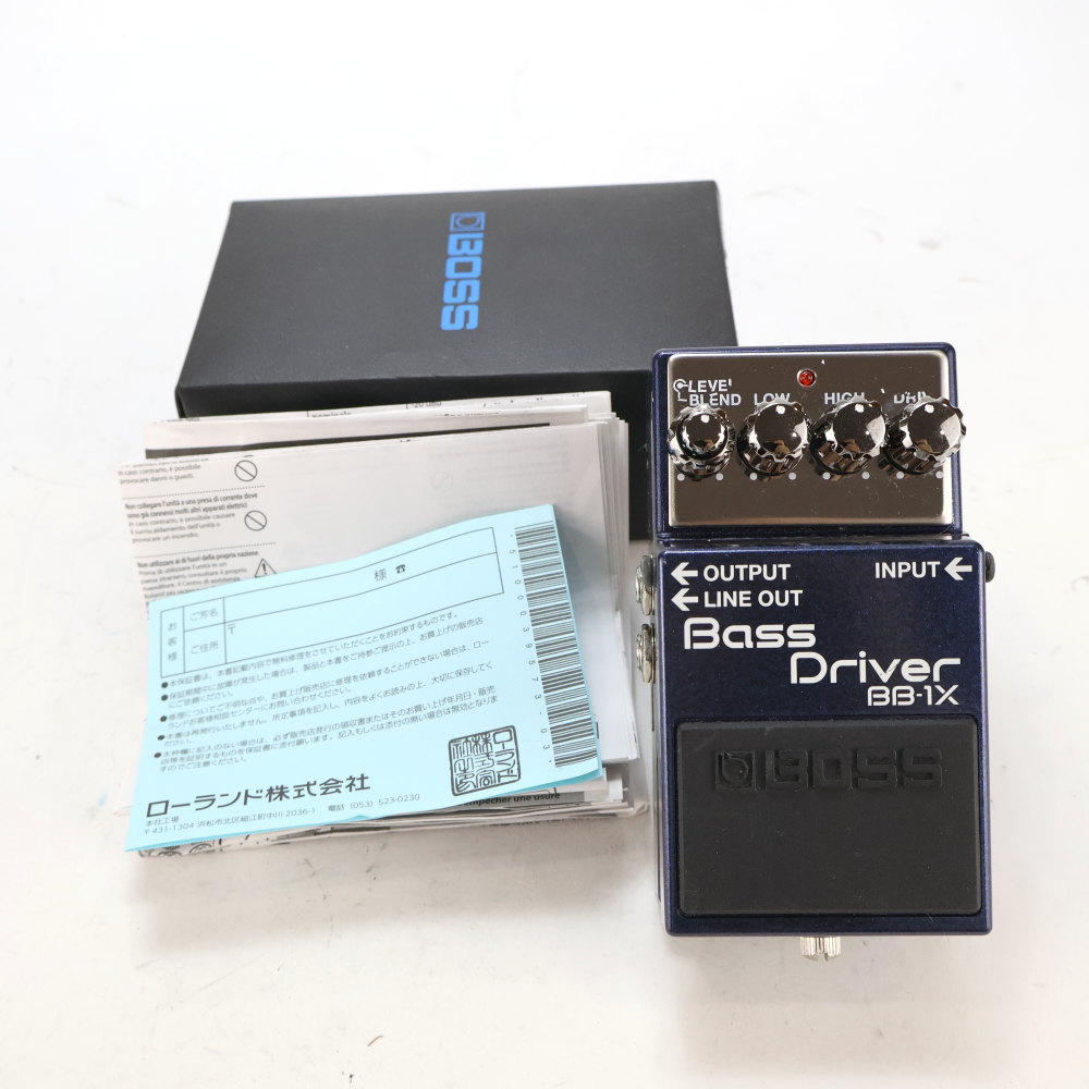 BOSS 【中古】 ベースオーバードライブ エフェクター BOSS BB-1X Bass