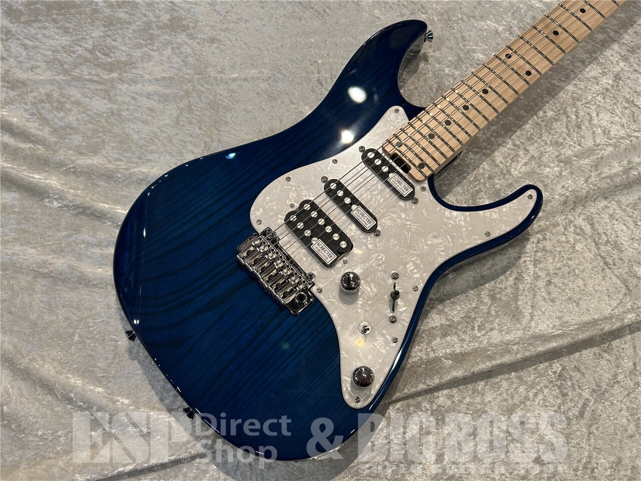 SCHECTER BH-1-STD-24 Maple Fingerboard / Deep Blue 【即納可能