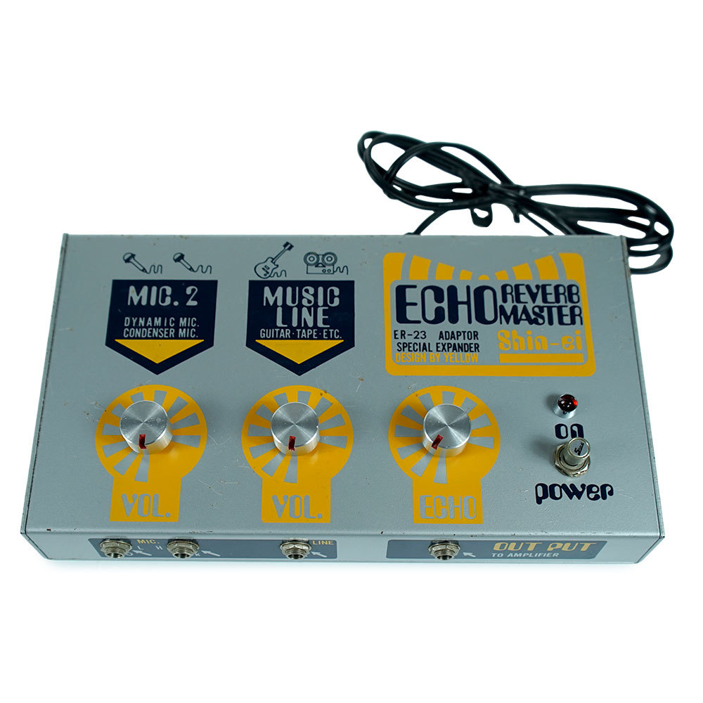 ECHO REVERB MASTER ギターエフェクター 1970s Shin-Ei ER-23 Echo Reverb Master Vintage Spring Reverb