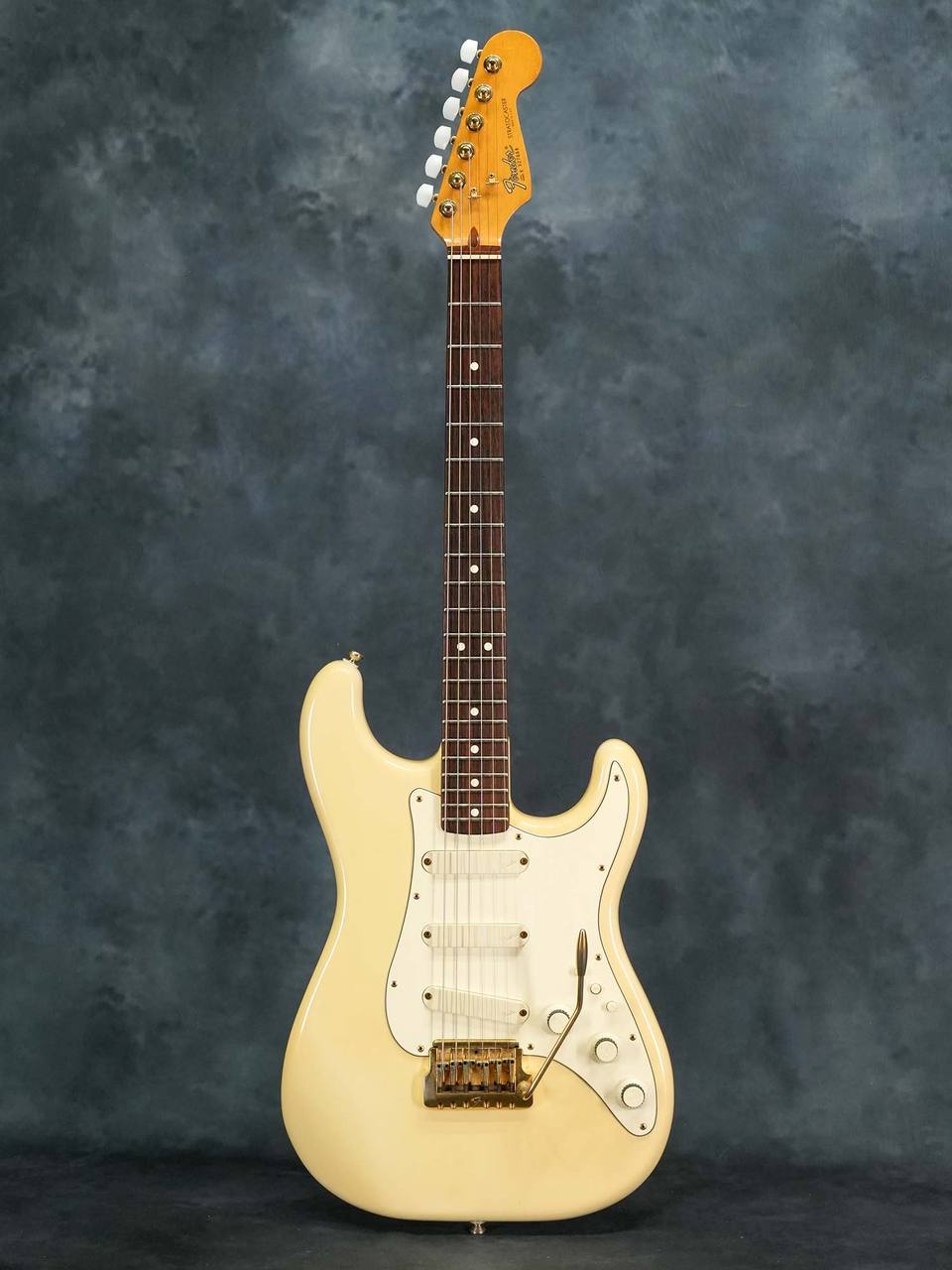 Fender 1983 Gold Elite Stratocaster Olympic White（中古）【楽器