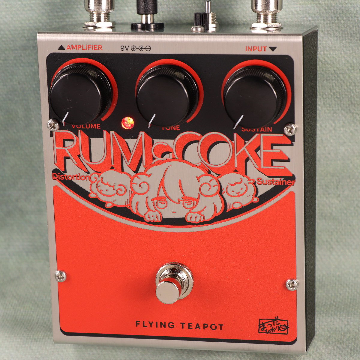 flying teapot Rum and Coke RED フライングティーポット 日本製 Made