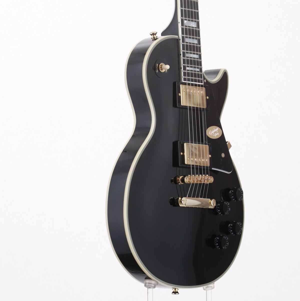 【美品、新品弦張替済】Epiphone レスポールカスタム 2024年製 美品、新品弦張替済】Epiphone レスポールカスタム 2024年製 新品弦
