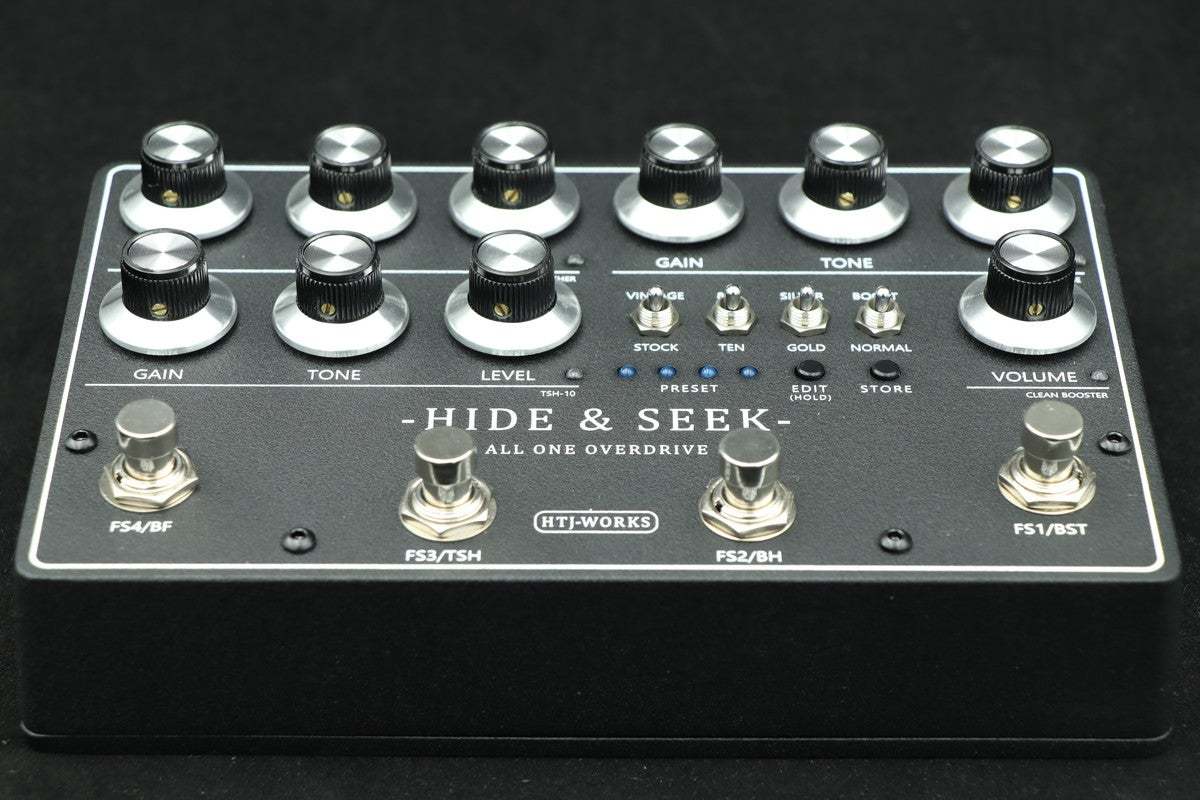 HTJ-WORKS -HIDE & SEEK- ALL ONE OVERDRIVE シルバーノブ 日本製 Made