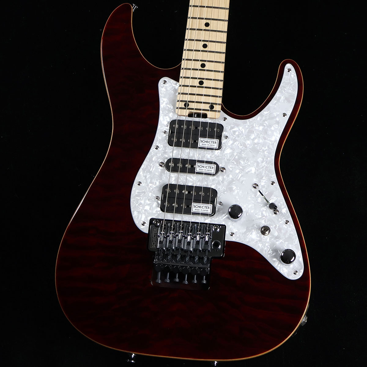 SCHECTER SD-2-24-AL Maple Red エレキギター 【未展示品】【ミ･ナーラ奈良店】