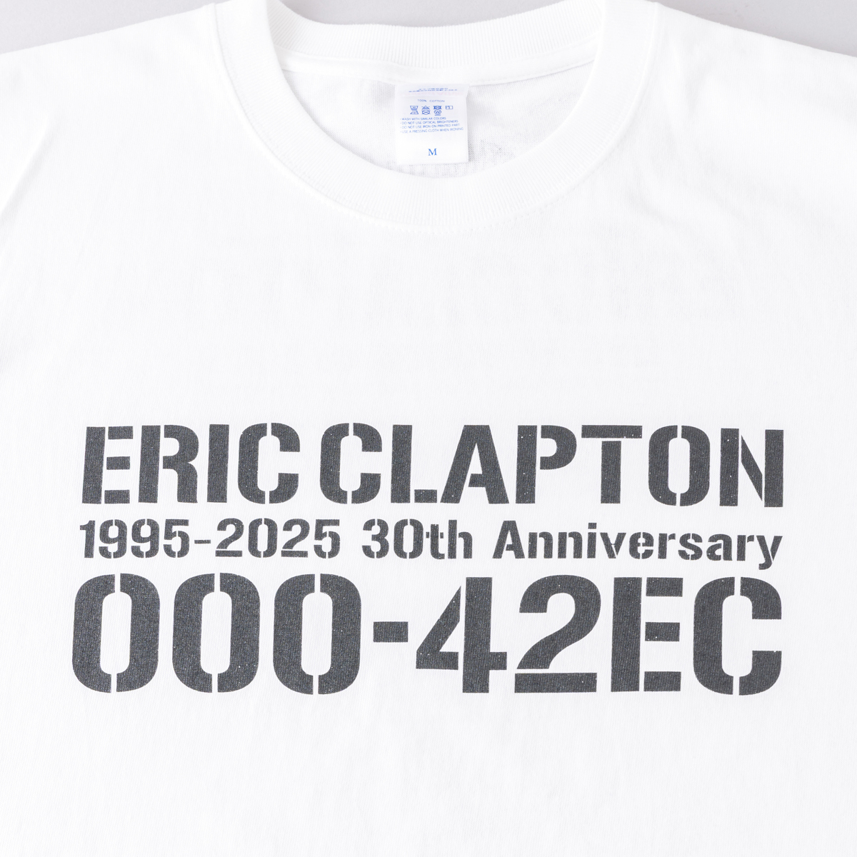 Eric Clapton x Martin Guitar 000-42EC(ホワイト)Tシャツ/L
