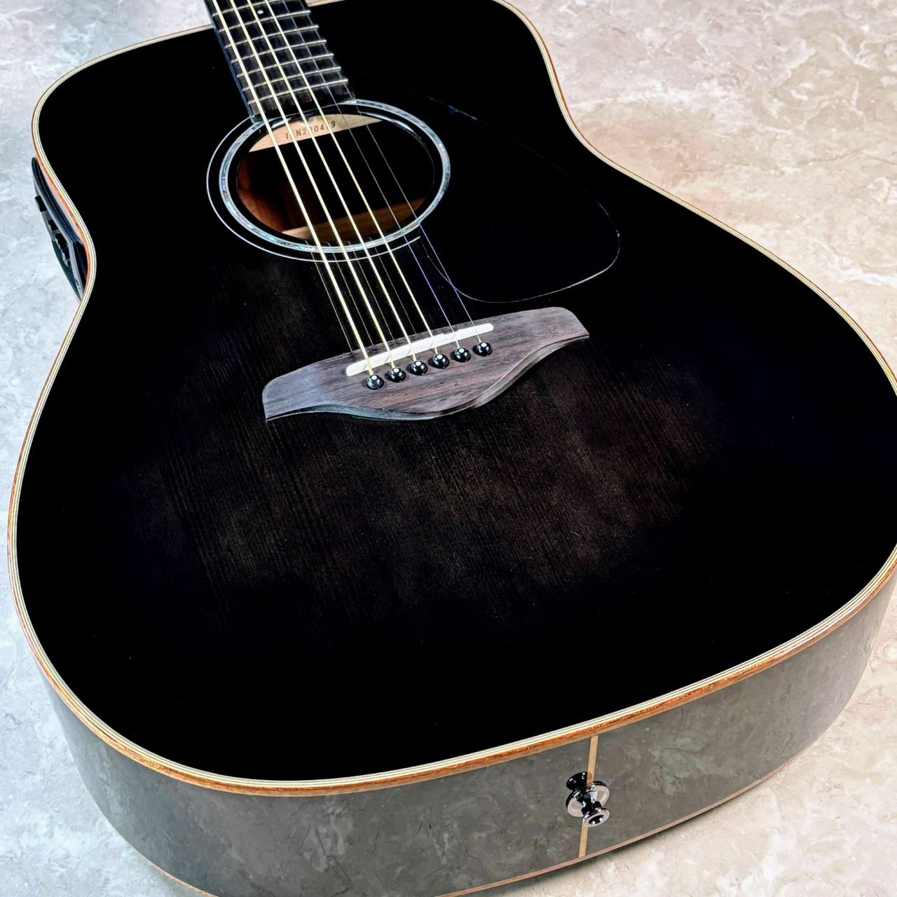 YAMAHA FGX865 TBL(トランスルーセントブラック) エレアコギター 島村