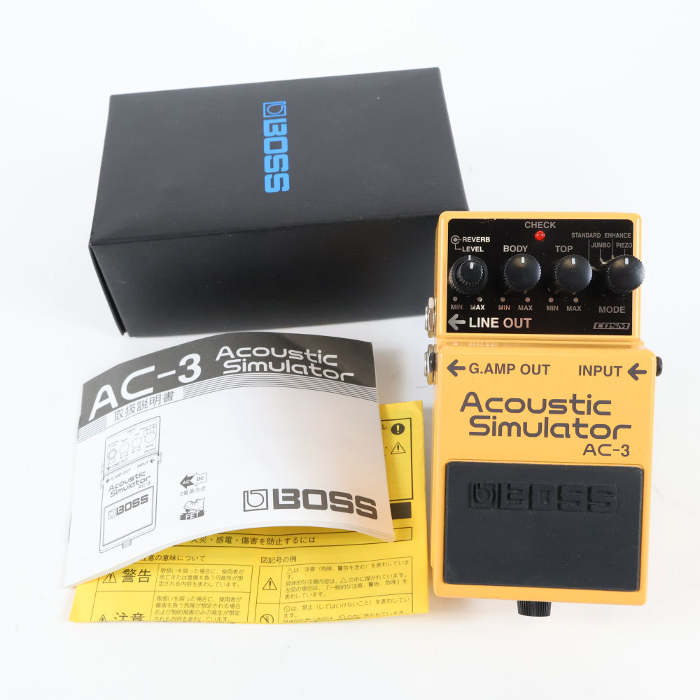 BOSS 【中古】 アコースティックシミュレーター エフェクター BOSS AC