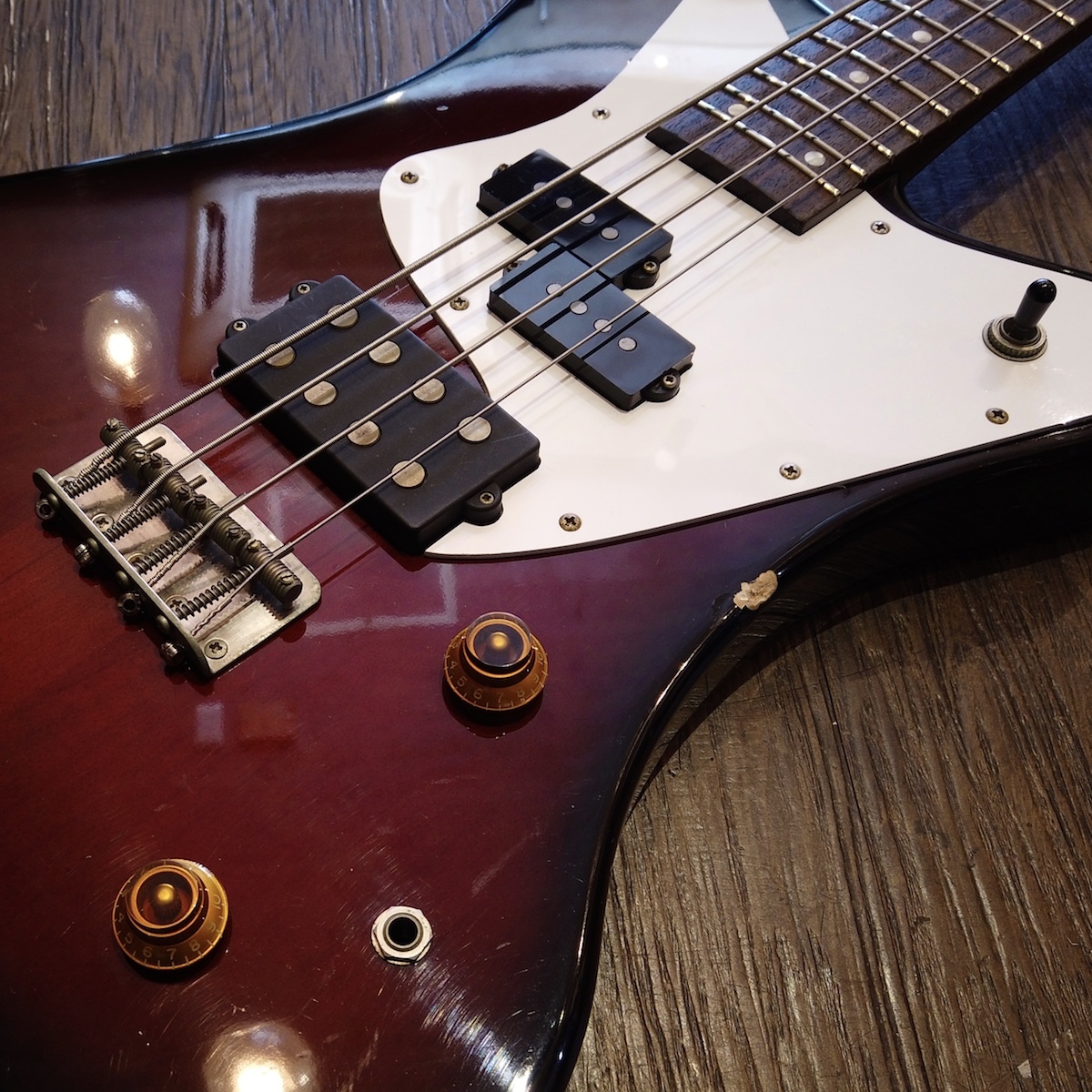 NO BRAND スルーネック 変形ベース Electric bass（中古/送料無料