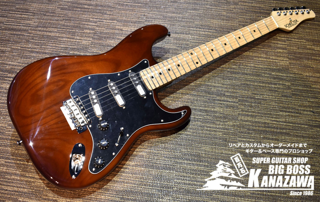 SCHECTER PS-ST-SC GWN【フルスキャロップ!】（新品/送料無料）【楽器