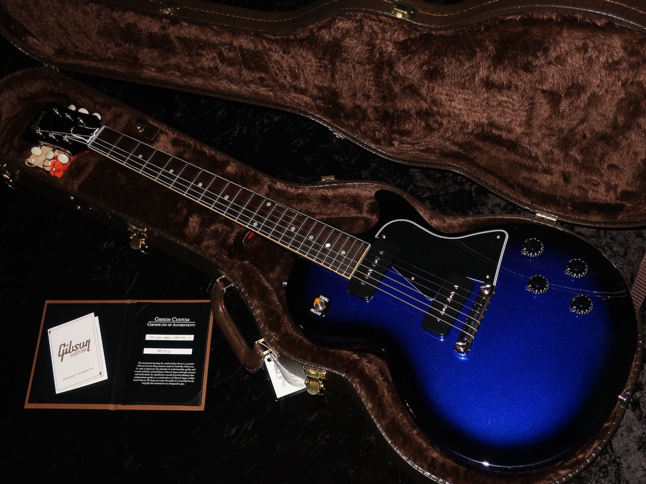 ギター Gibson Custom Shop 1957 Les Paul Reissue Gibson Custom Shop - 1957 Les Paul Custom Reissue 3-Pickup