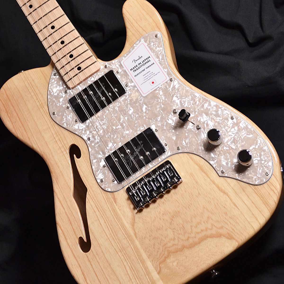 Fender Made in Japan Traditional 70s Telecaster Thinline Natural