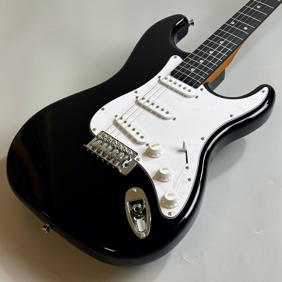 BUSKER'S 【メーカー1年保証付き】 BST-Standard BLK ストラト