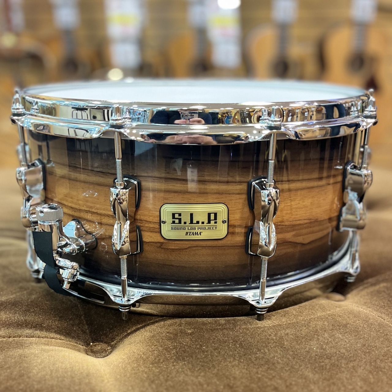Tama S.L.P. ブビンガ & メイプルシェル w/ゼブラウッドアウター(14