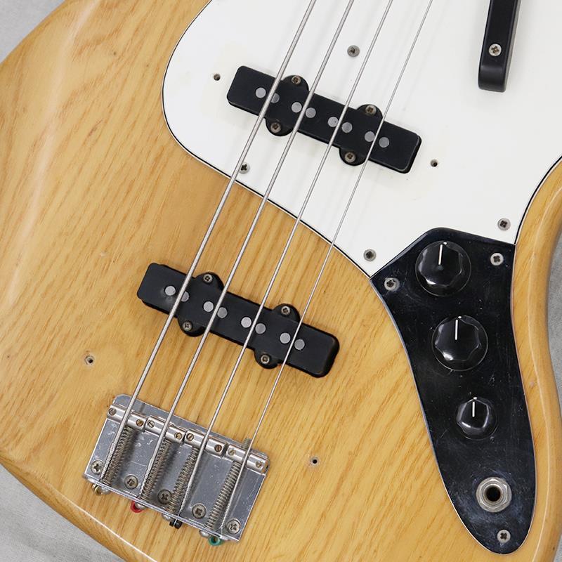 Fender VINTAGE Jazz Bass '72 Black Block & Binding Natural/M