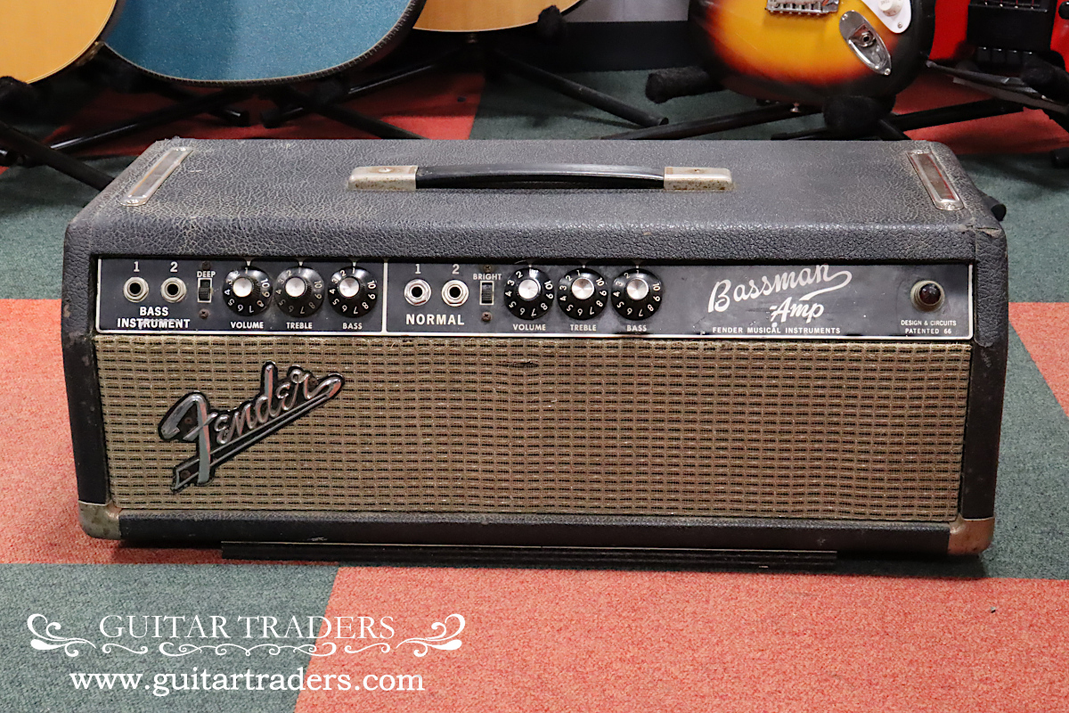 フェンダー べースマン－アンプ　ヴィンテージのヘッドアンプ Fender 1967 Bassman Amp Head（ビンテージ）【楽器検索デジマート】