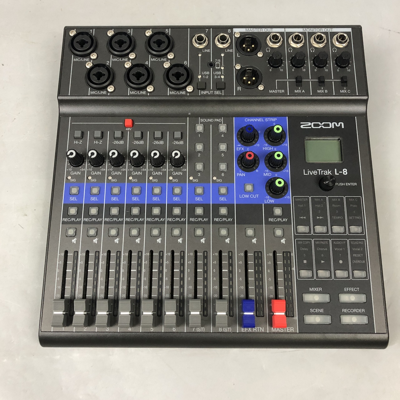 ZOOM LiveTrak L-8 デジタルミキサー 中古/箱付き LiveTrak L-8 | ZOOM