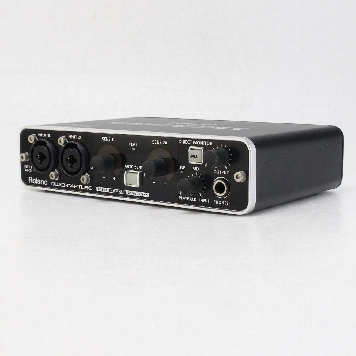 オーディオ機器 Roland UA-55 QUAD-CAPTURE オーディオインターフェース