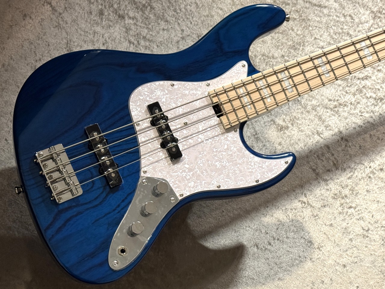 Bacchus WJB-750M-ASH -See-Through Blue- 【軽量3.93kg】【アッシュ
