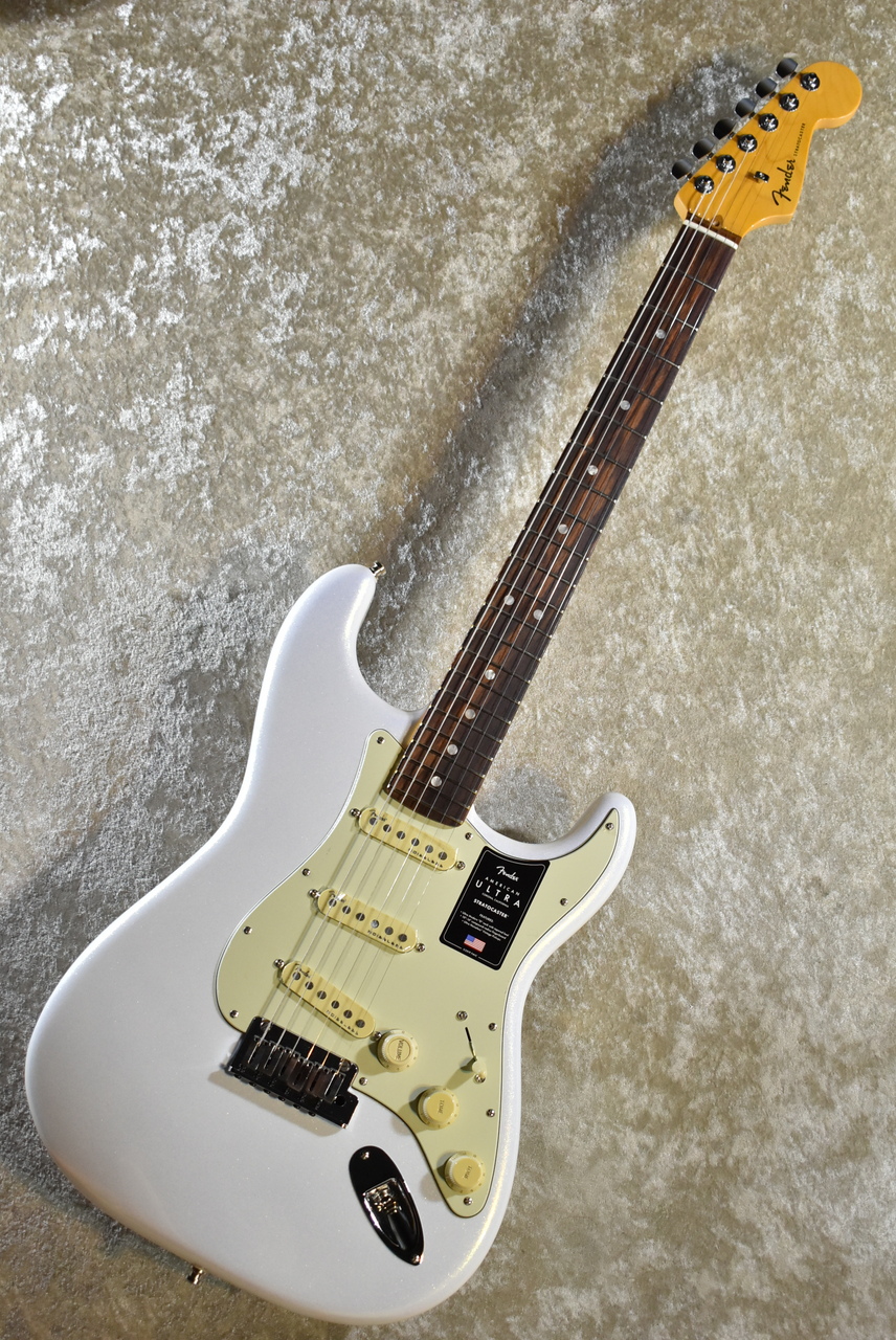 Fender AMERICAN ULTRA STRATOCASTER MOD Arctic Pearl  #US23094837【3.59kg】【旧定価のお買い得品】（新品）【楽器検索デジマート】