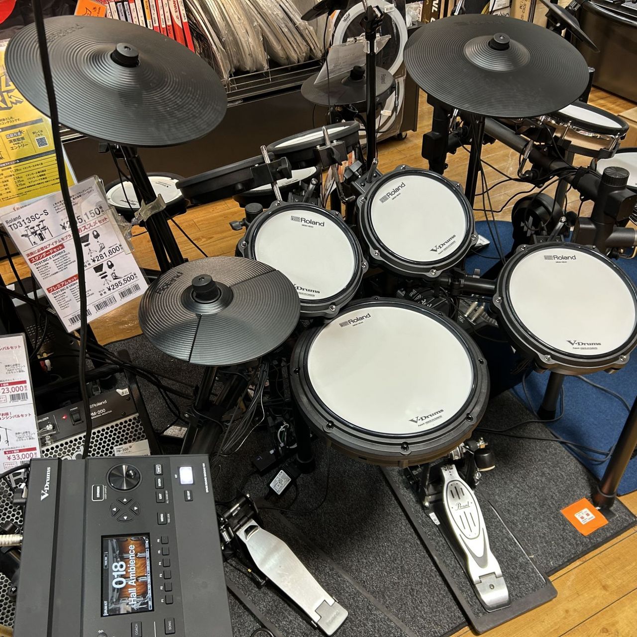 Roland TD313SC-S 【Vドラムセット・10/25発売新製品・店頭展示中