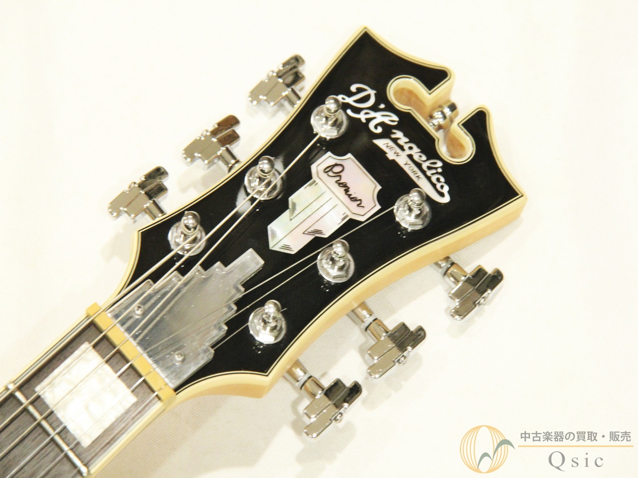 D'Angelico Premier Bedford Offset HS With Stoptail BLK 【返品OK
