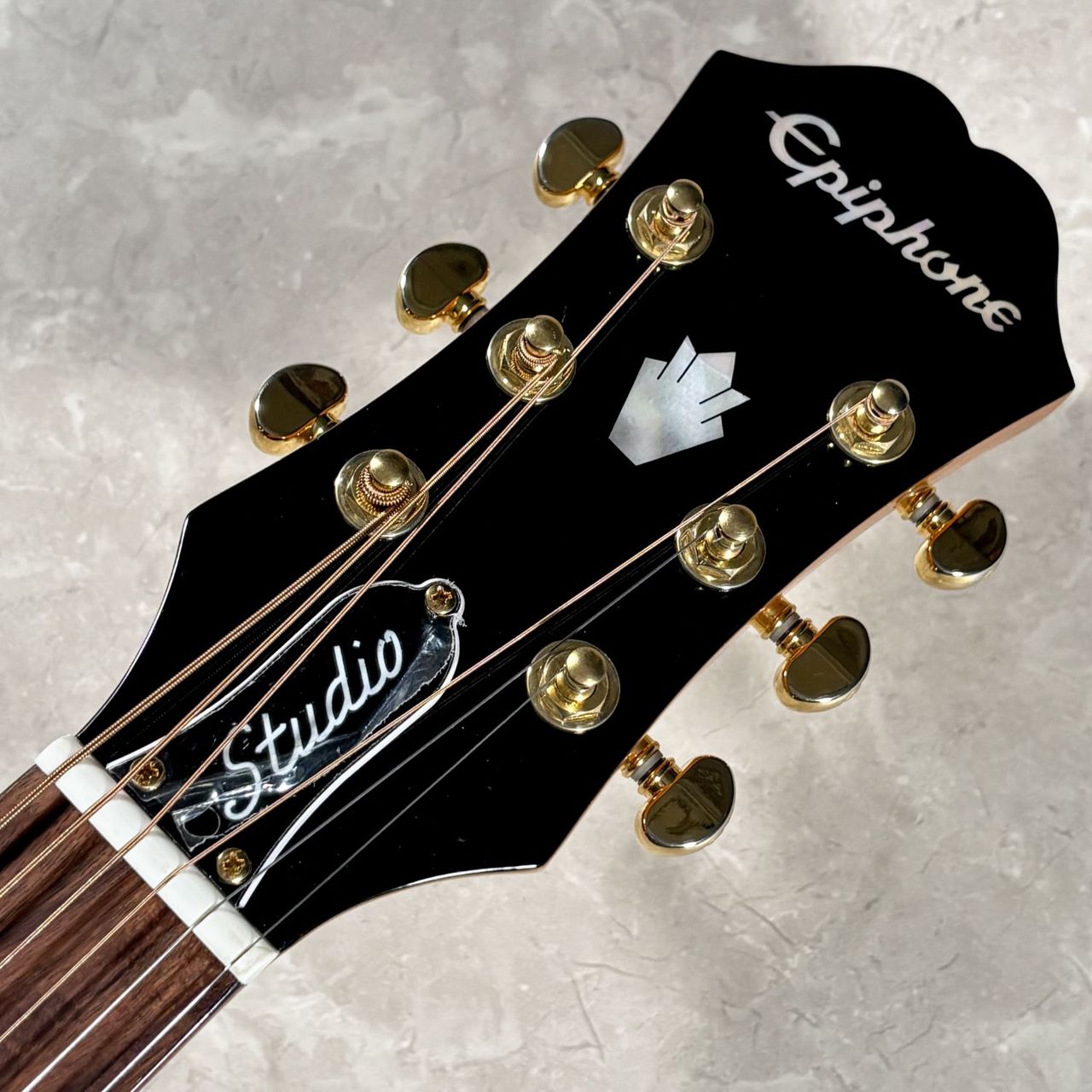 Epiphone J-200 EC Studio Parlor Vintage Natural 【フィッシュマンPU