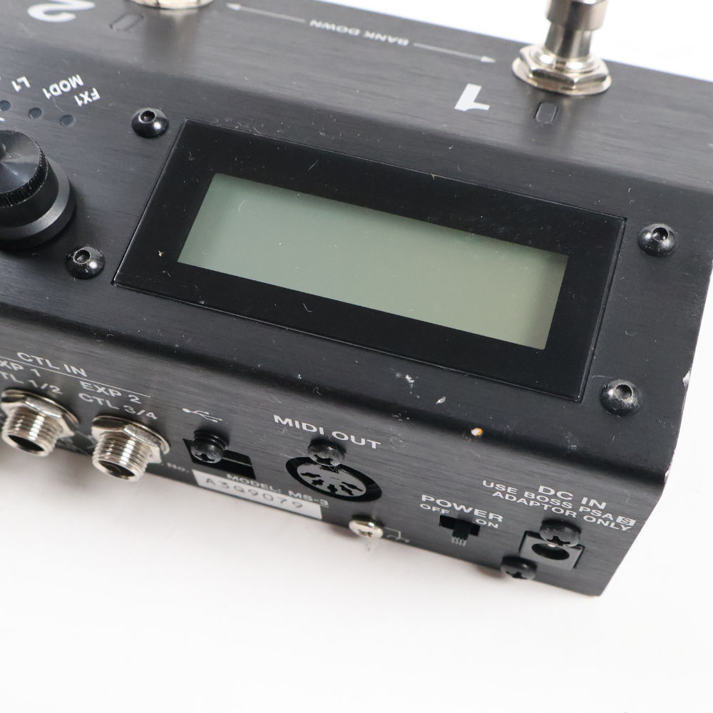 BOSS マルチエフェクター&スイッチャー　MS-3 中古完動品 BOSS 【中古】 BOSS MS-3 Multi Effects Switcher マルチエフェクター
