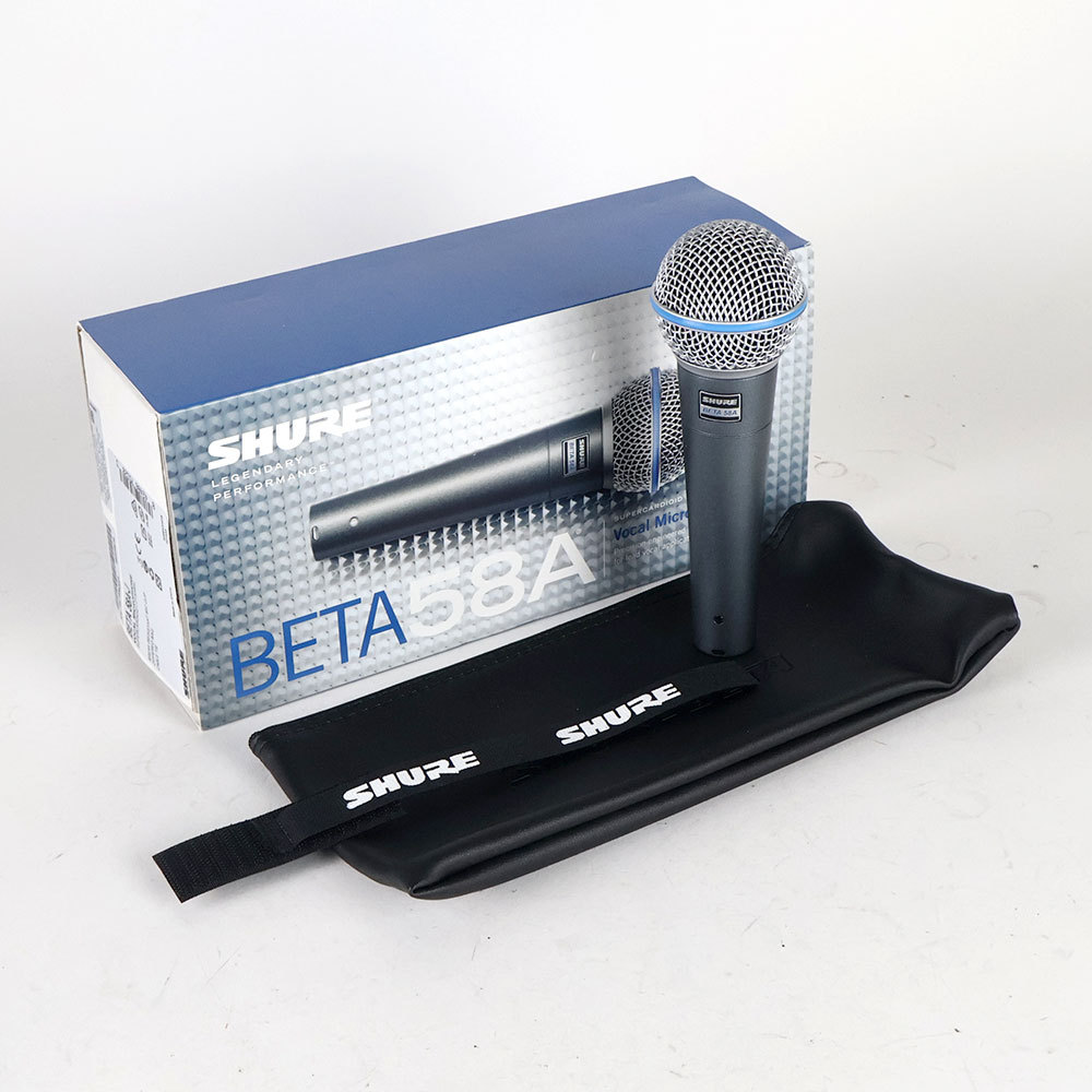 レコーディング/PA機器 未使用 SHURE BETA 58A ダイナミックマイク a119